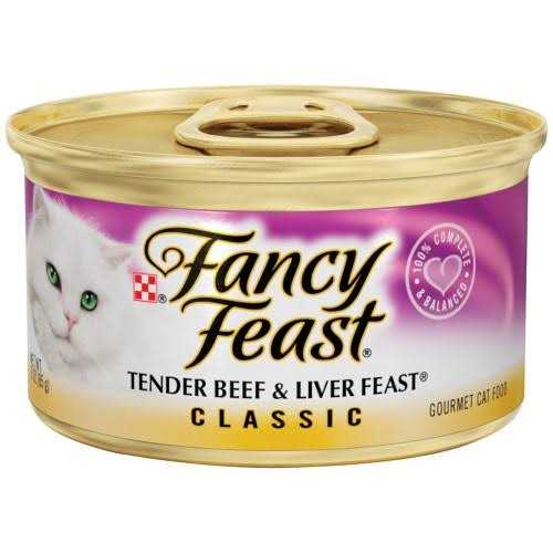 Fancy Feast Classic Beef & Liver Canned Cat Food