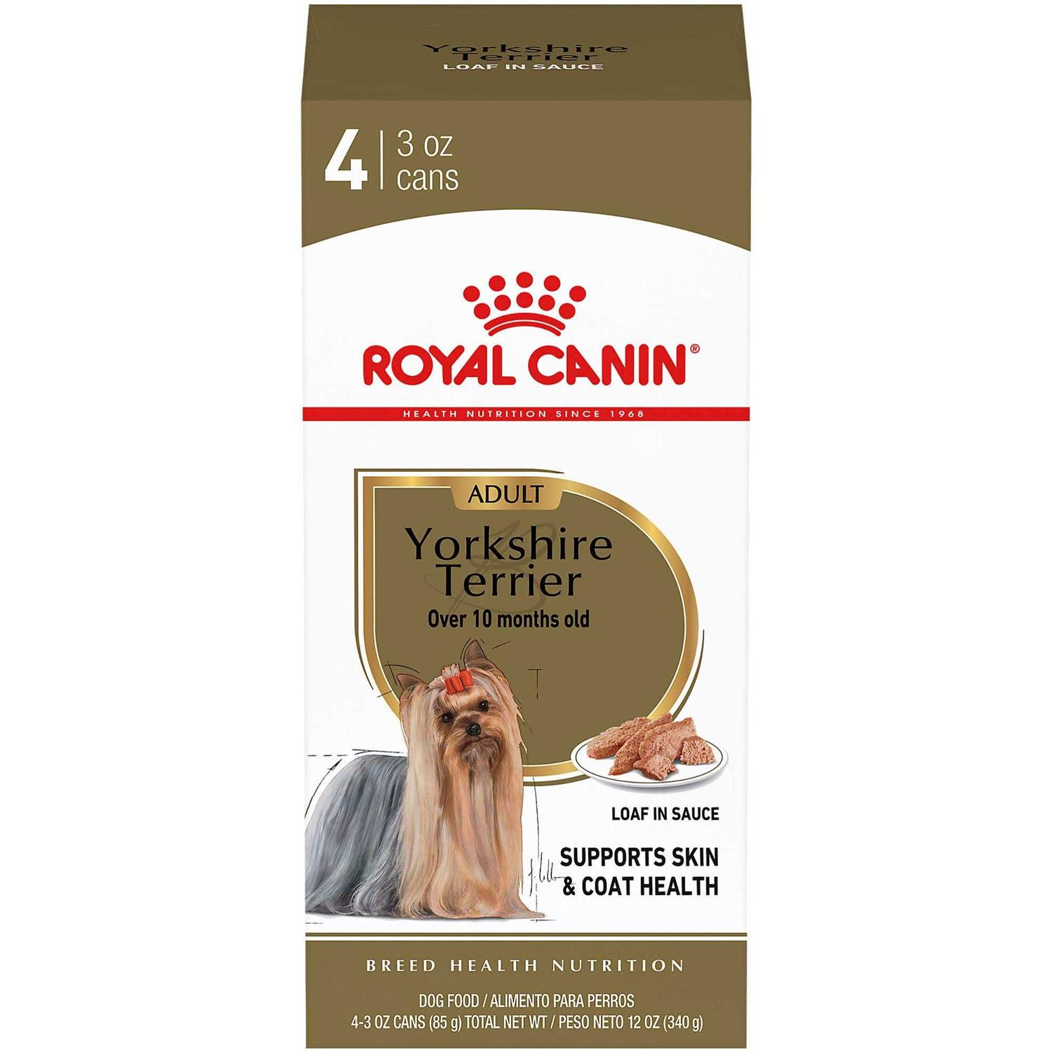 Royal Canin Breed Health Nutrition Yorkshire Terrier Adult Wet Dog Food –