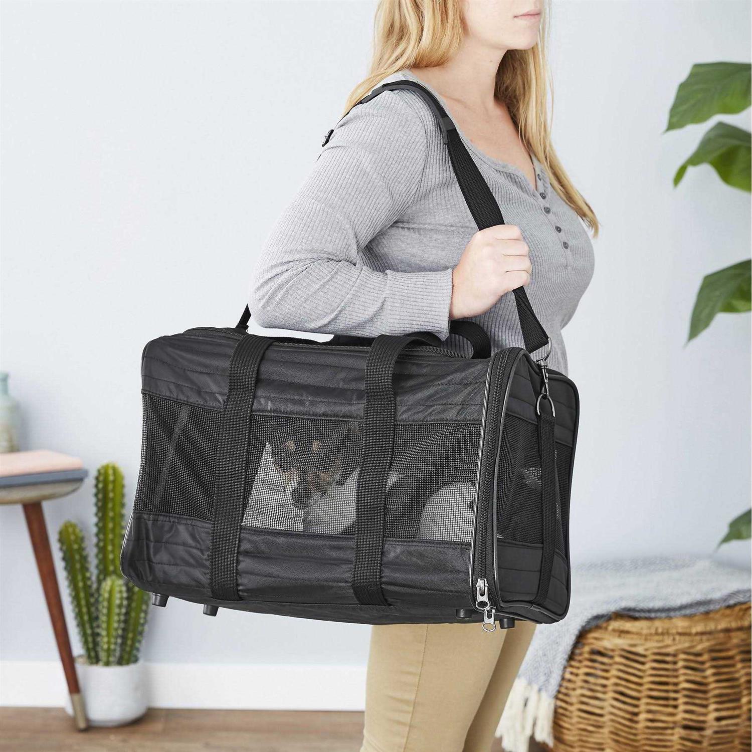 Frisco Premium Travel Dog u0026 Cat Carrier Bag
