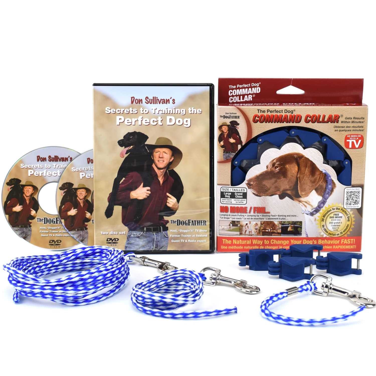 The Perfect Dog Don Sullivan’s Secrets to Training System with DVD Set and command collar