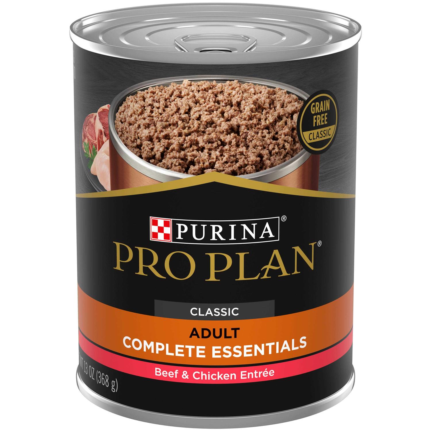 Purina Pro Plan Free Beef Entree Wet Dog Food