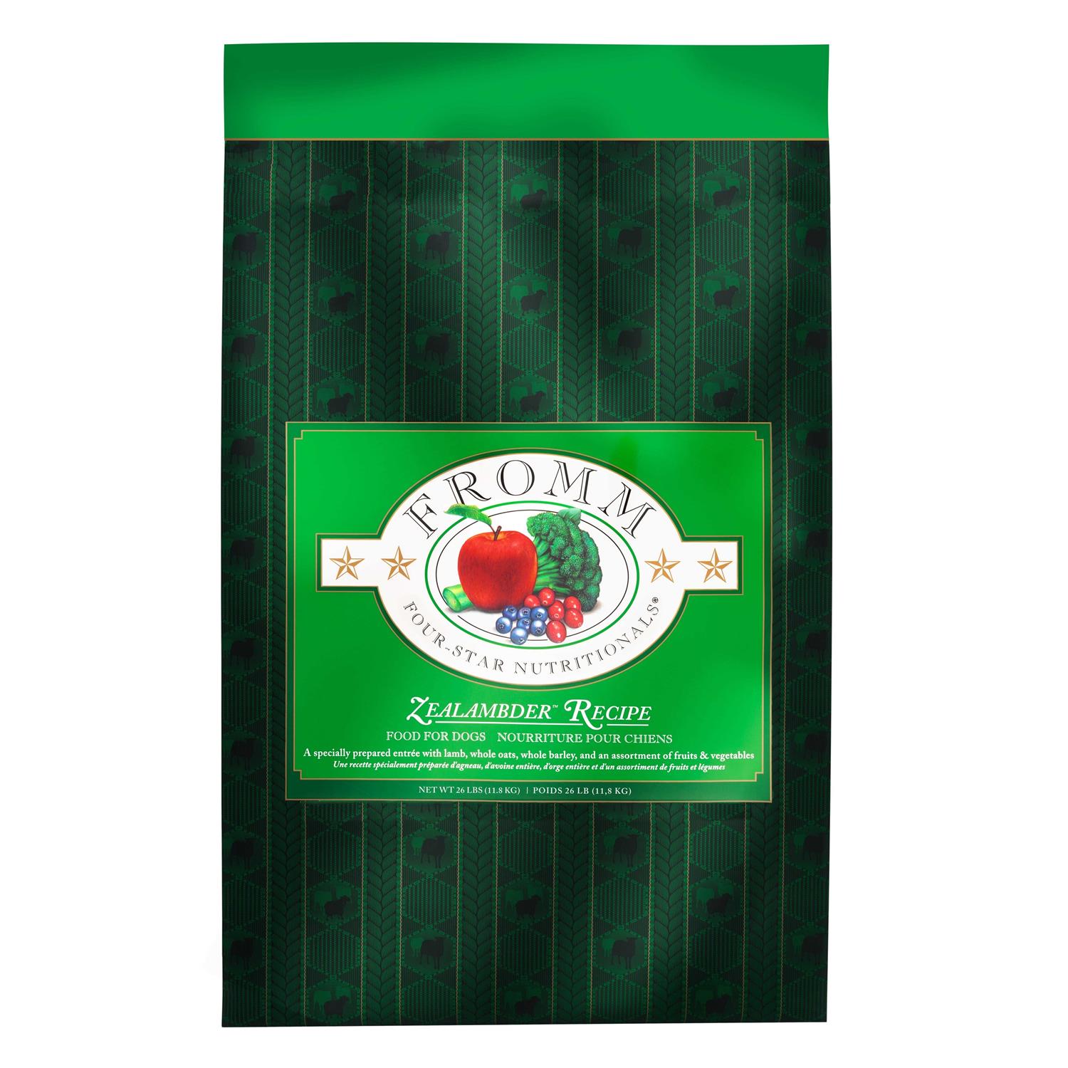 Fromm Four Star Dry Dog Food Zealambder Recipe