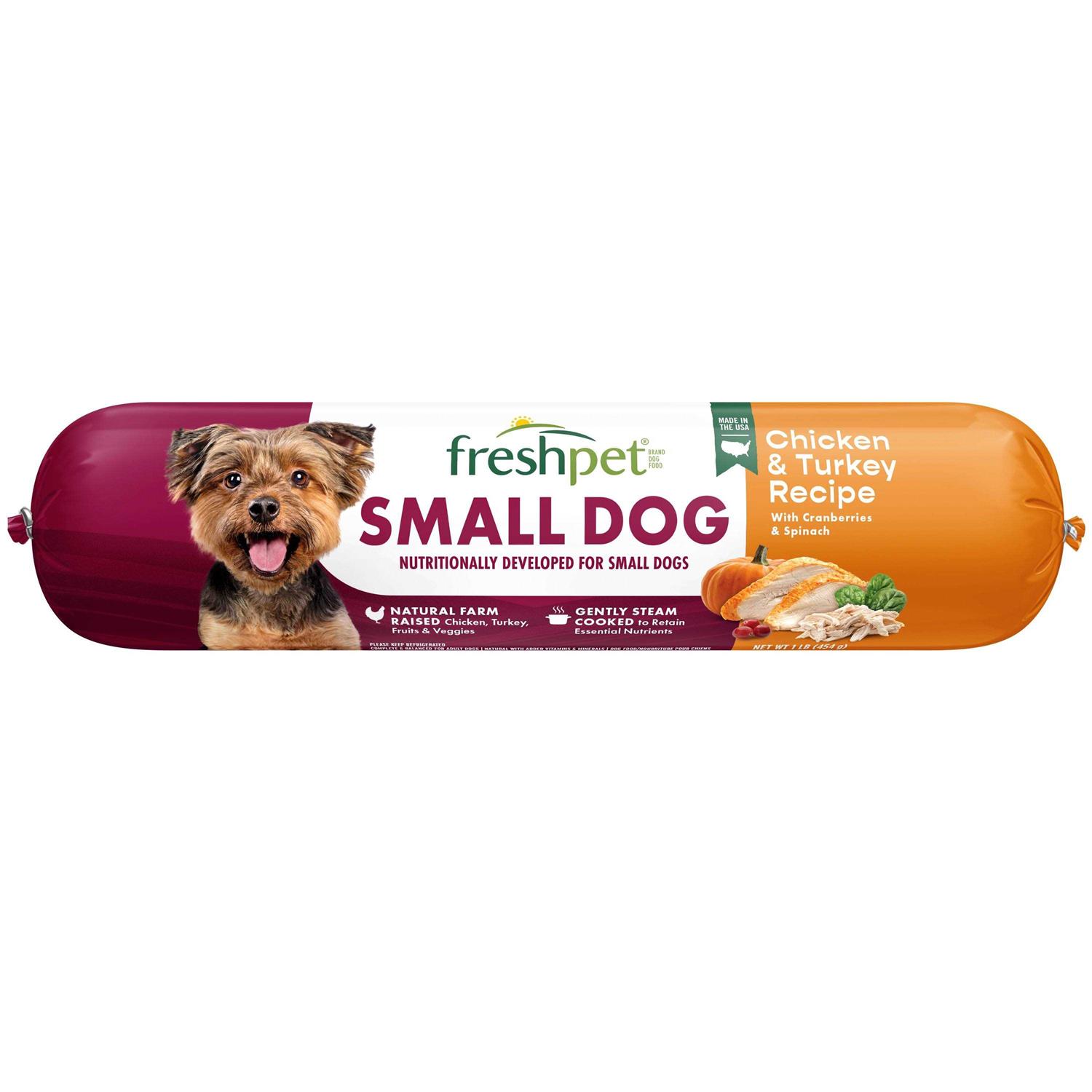 Freshpet Select Chicken & Turkey Recipe Small Dog Food