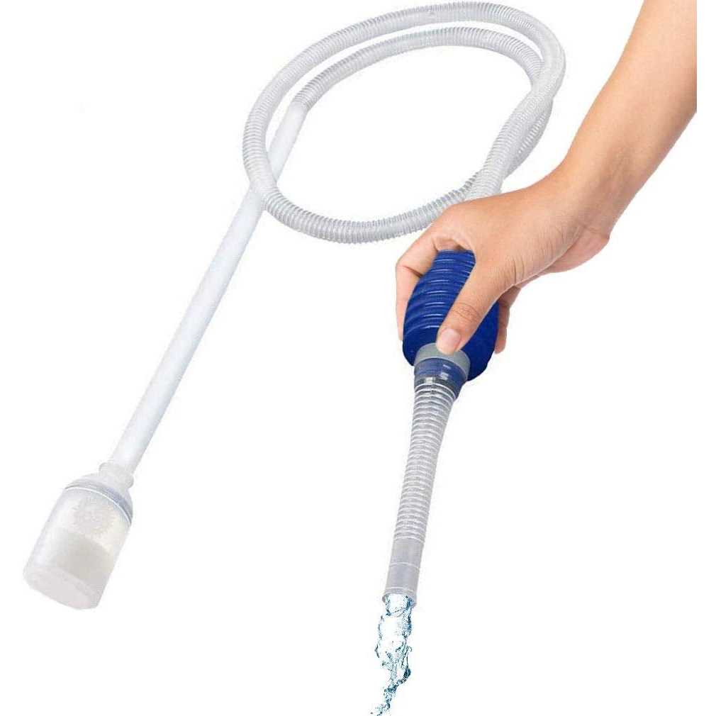 Sungrow Gravel Cleaner Vacuum Pump & Tank Water Changer Betta Fish Aquarium Siphon