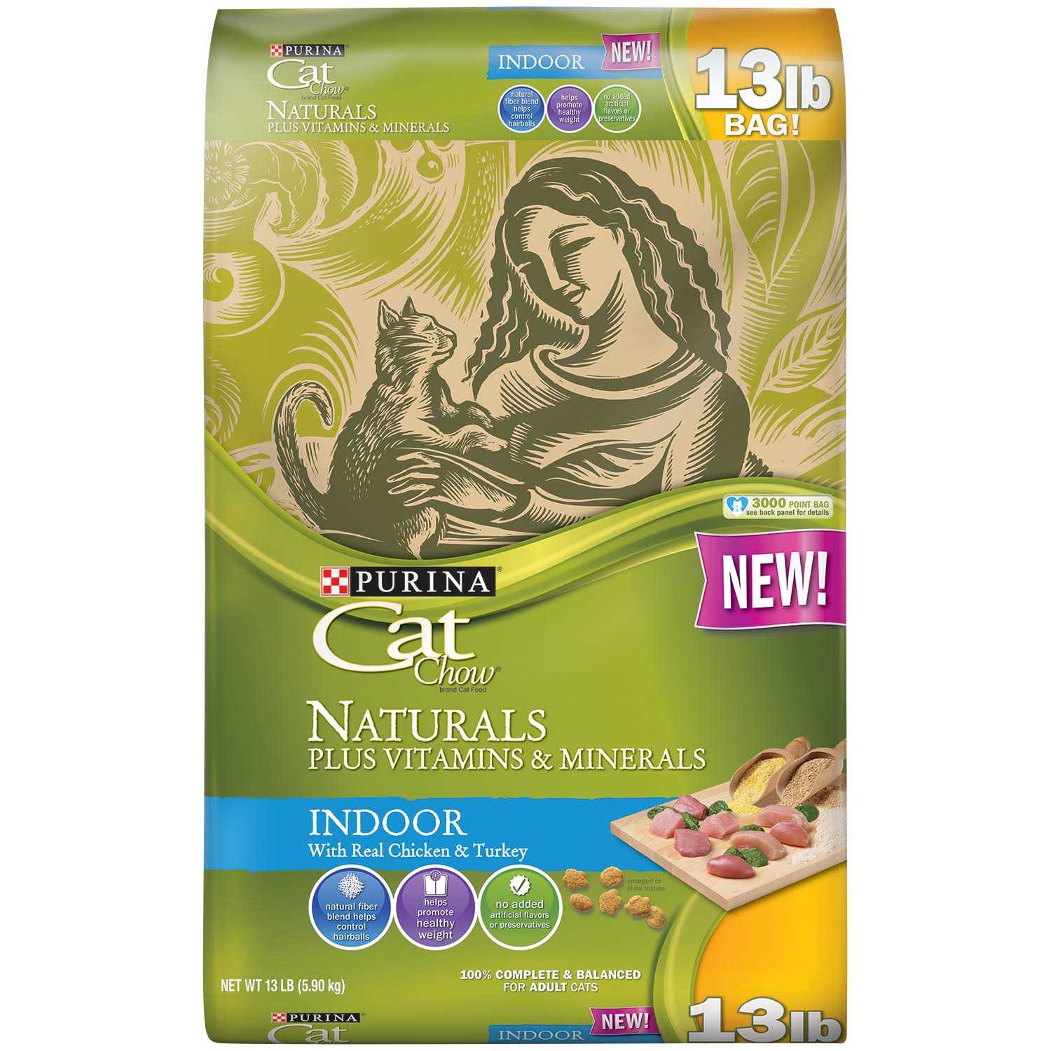 Purina Cat Chow Naturals Indoor Dry Cat Food