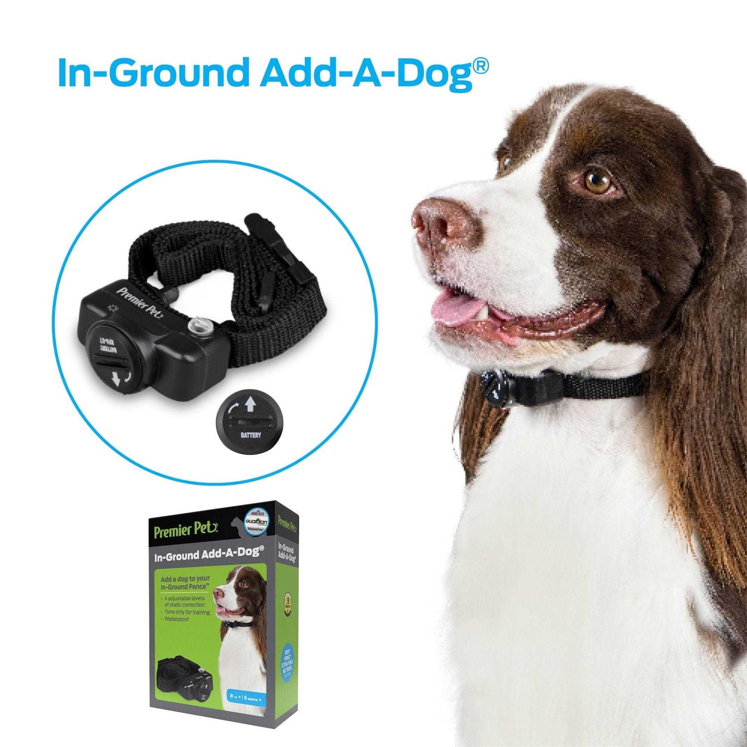 Premier Pet In-Ground Add-A-Dog Adds Unlimited Dogs to Premier Pet In-Ground Fence, Additional or Replacement Collar