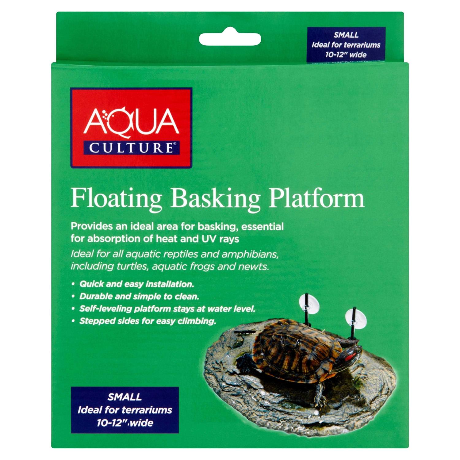 Aqua Culture Floating Basking Platform for Reptiles and Amphibians