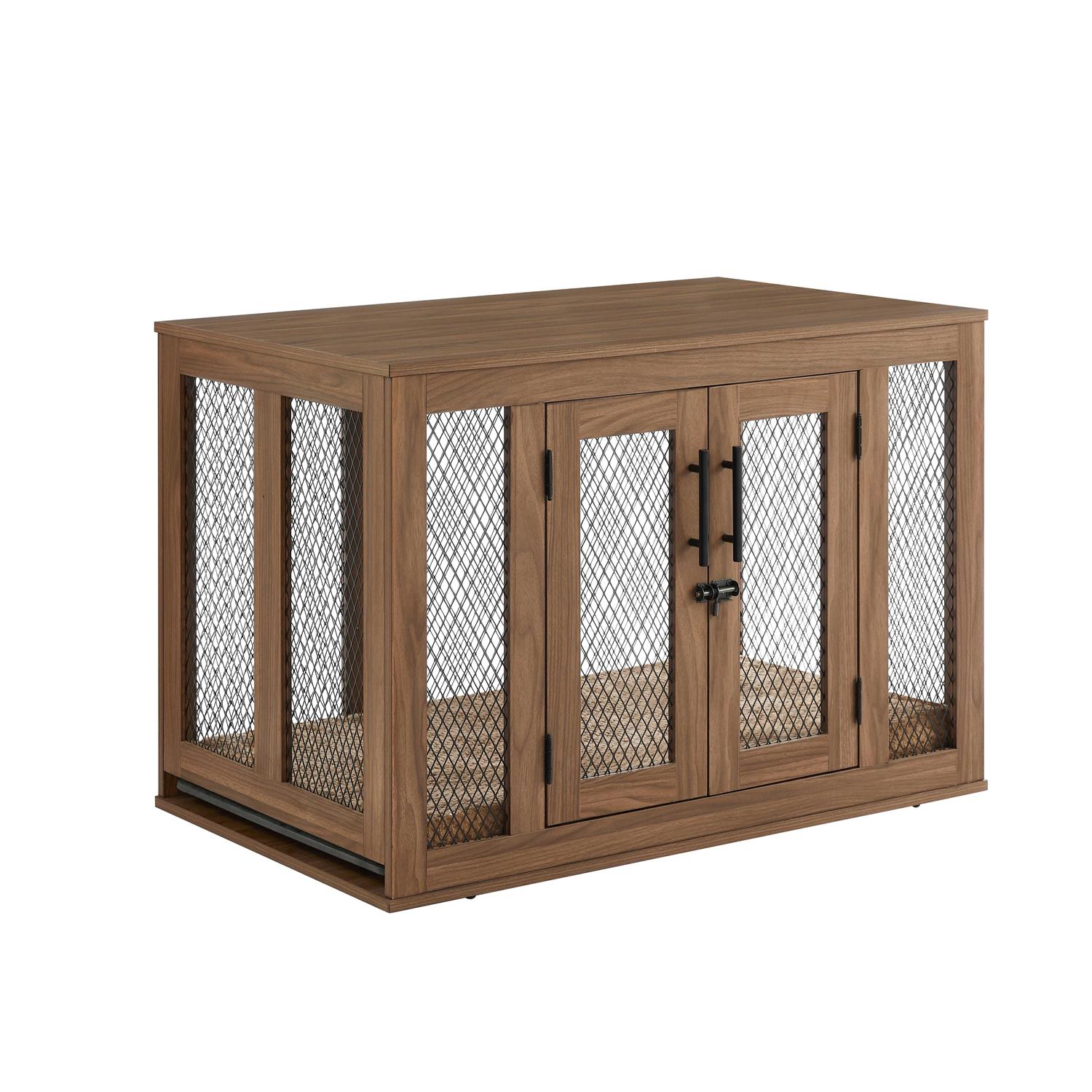 Unipaws Furniture Style Dog Crate with Tray