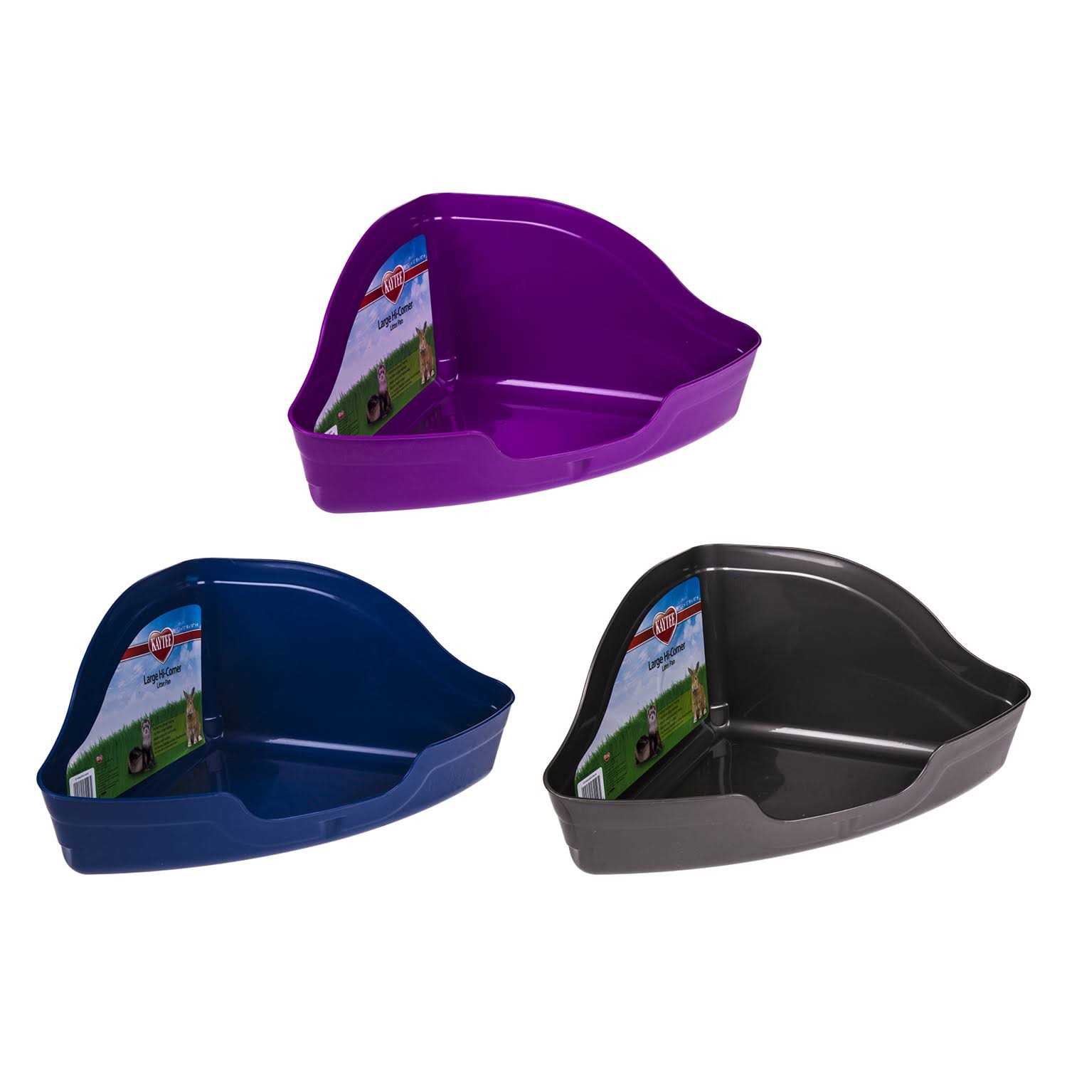 Kaytee Hi Corner Litter Pan