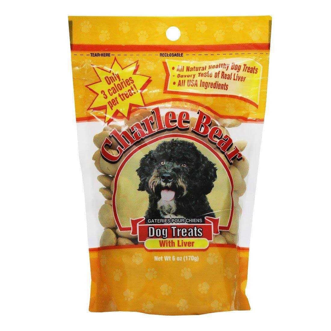 Charlee Bear Liver Dog Treats