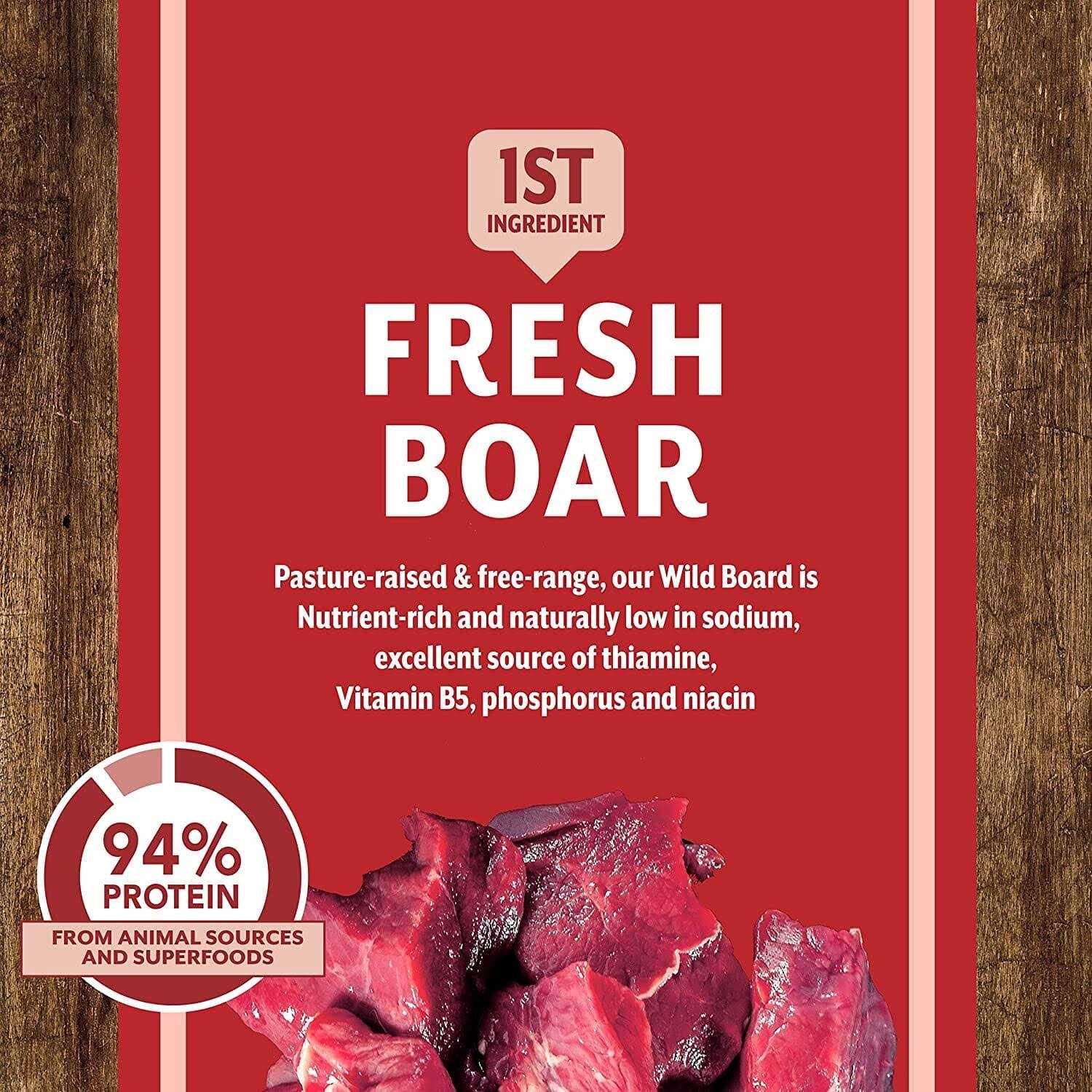 Earthborn Holistic Venture Grain Free Pork Meal & Butternut Squash Dry Dog Food