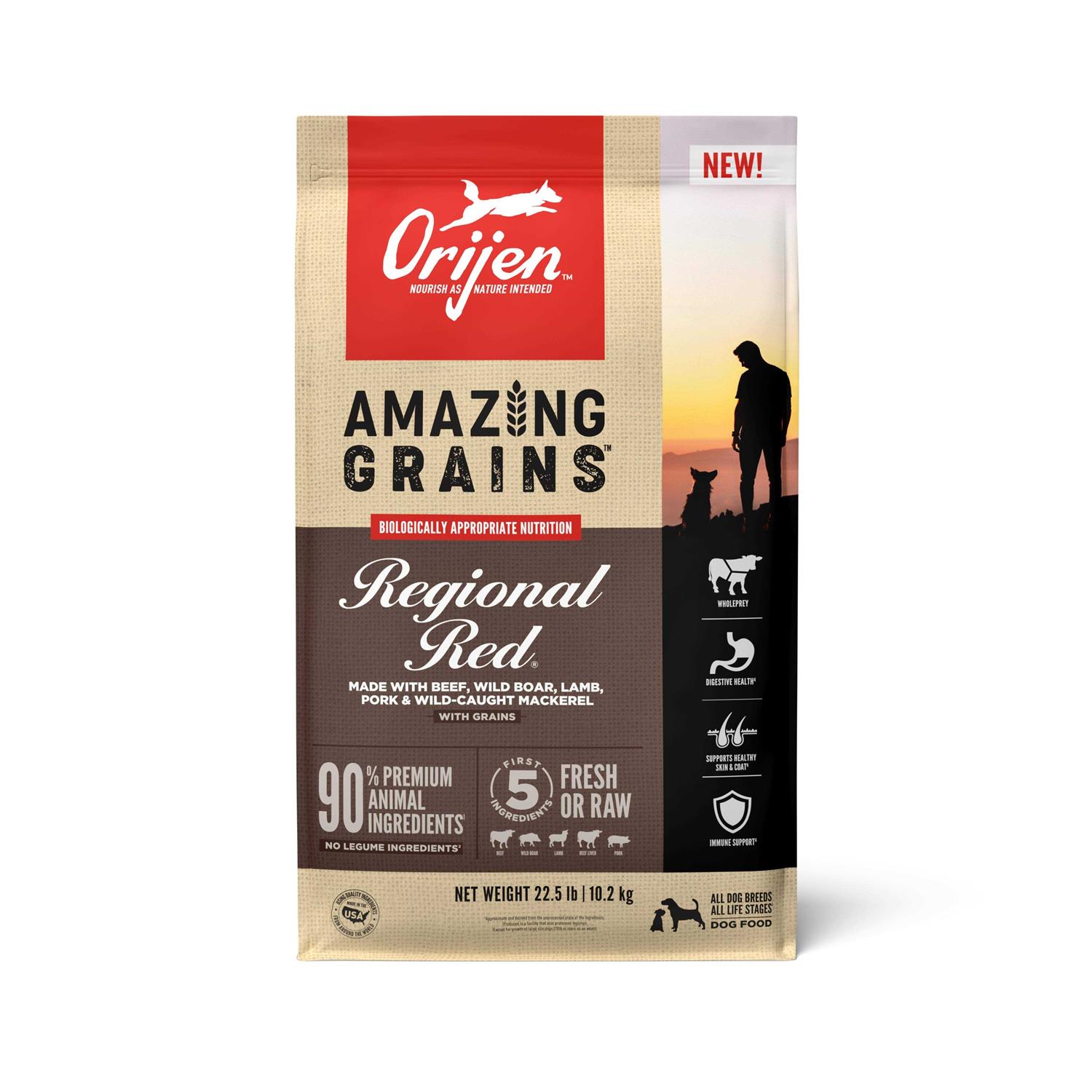 Orijen Amazing Grains Dry Dog Food