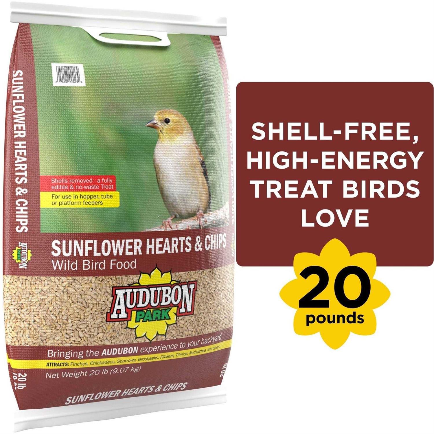Audubon Park Sunflower Hearts & Chips Wild Bird Food 12555