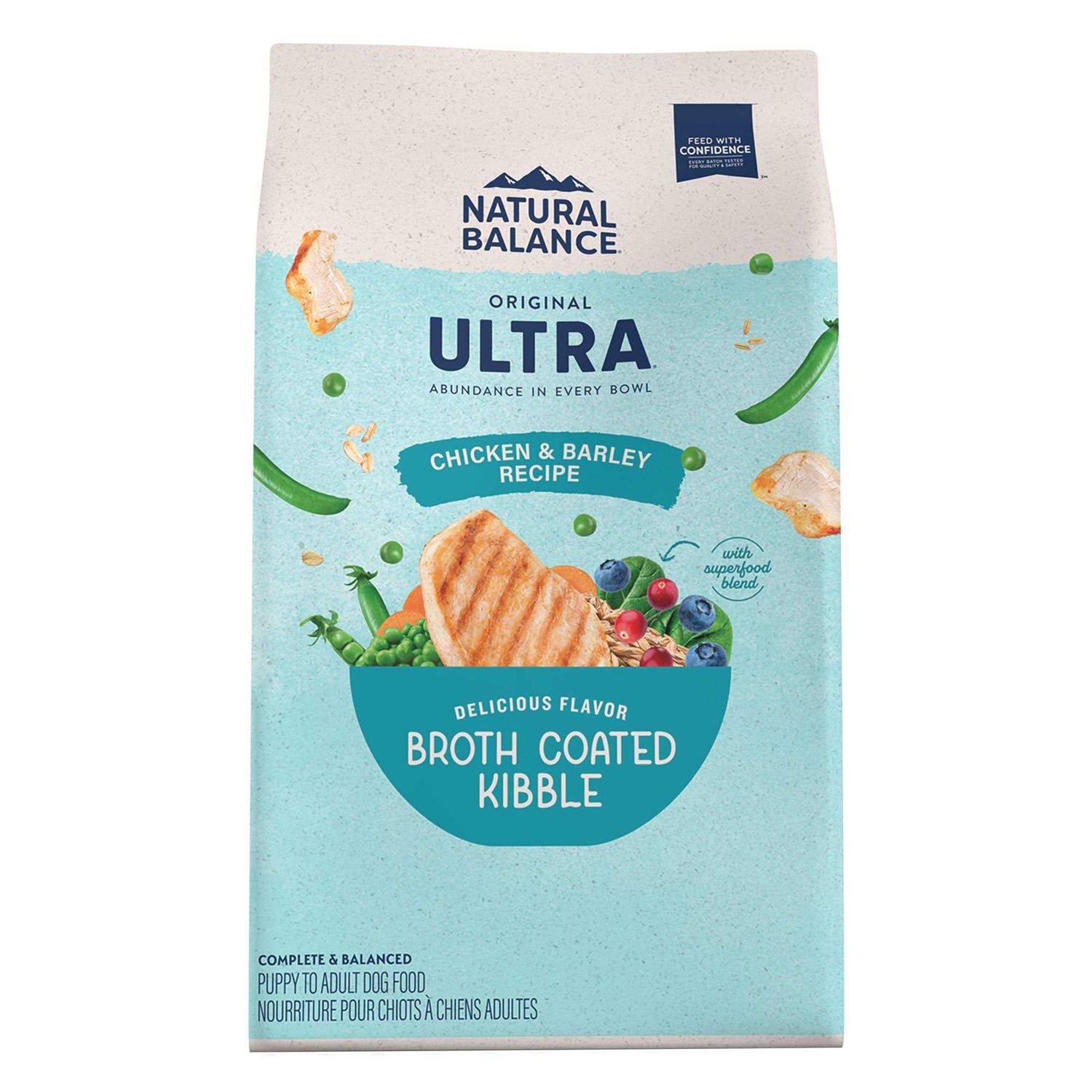 Natural Balance Original Ultra Chicken & Barley Dry Dog Food