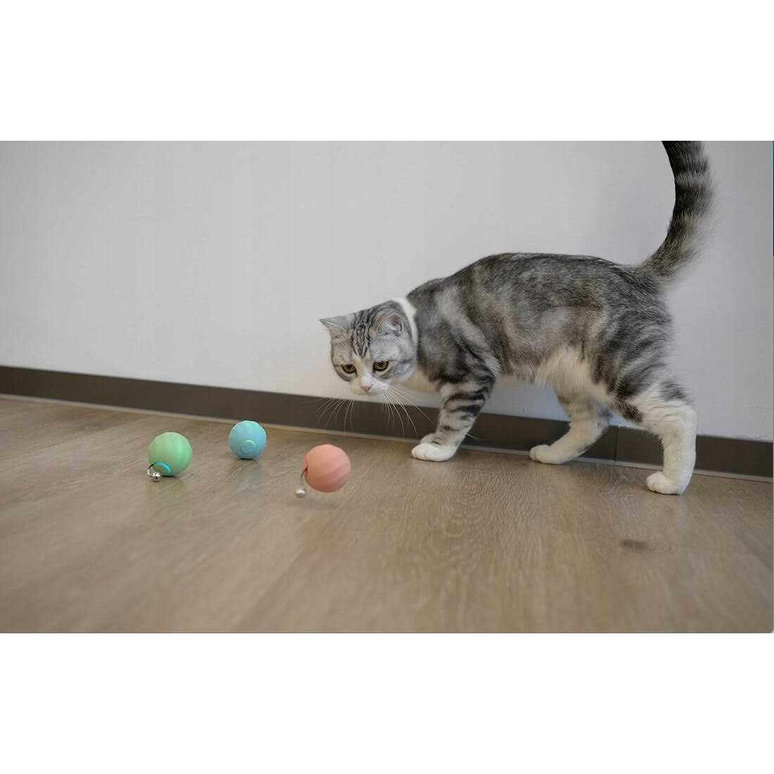 Cheerble Ice Cream Ball Smart Interactive Cat Toy Ball
