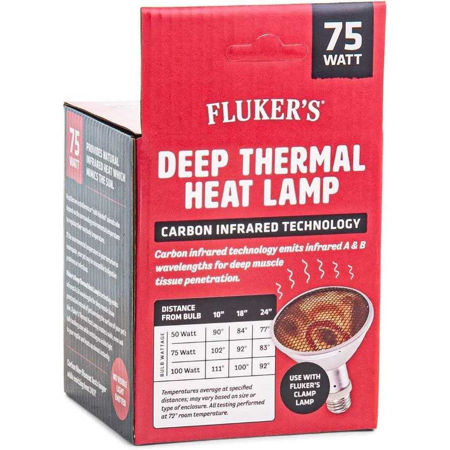 Flukers Deep Thermal Heat Lamp for Reptiles
