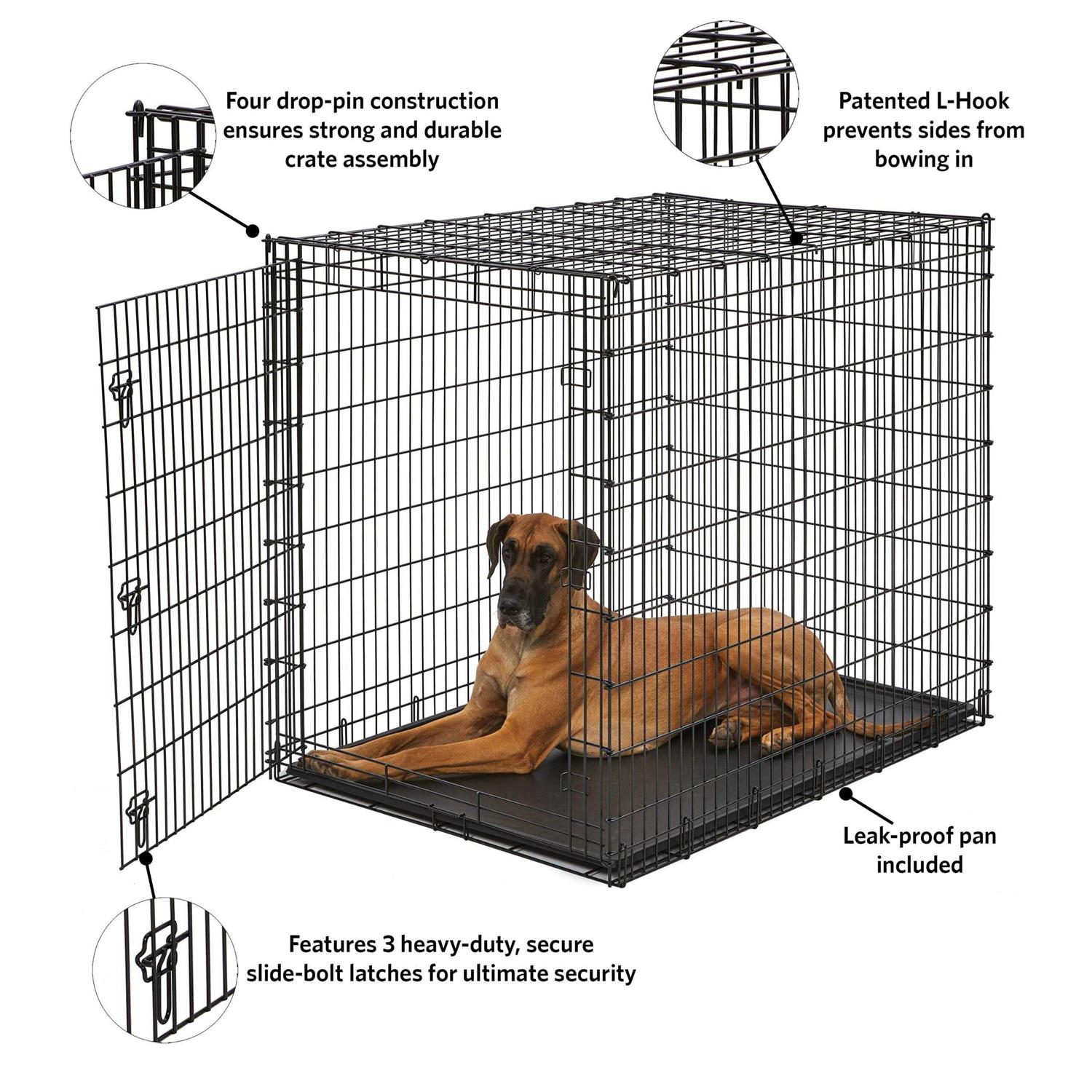 Midwest XX-Large Single Door Wire Dog Crate