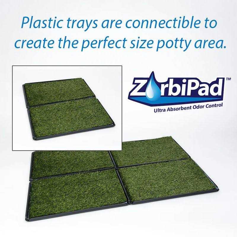 ZorbiPad Indoor Dog Potty System 16 x 24
