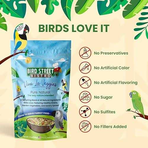 Bird Street Bistro Viva La Veggies Bird Food