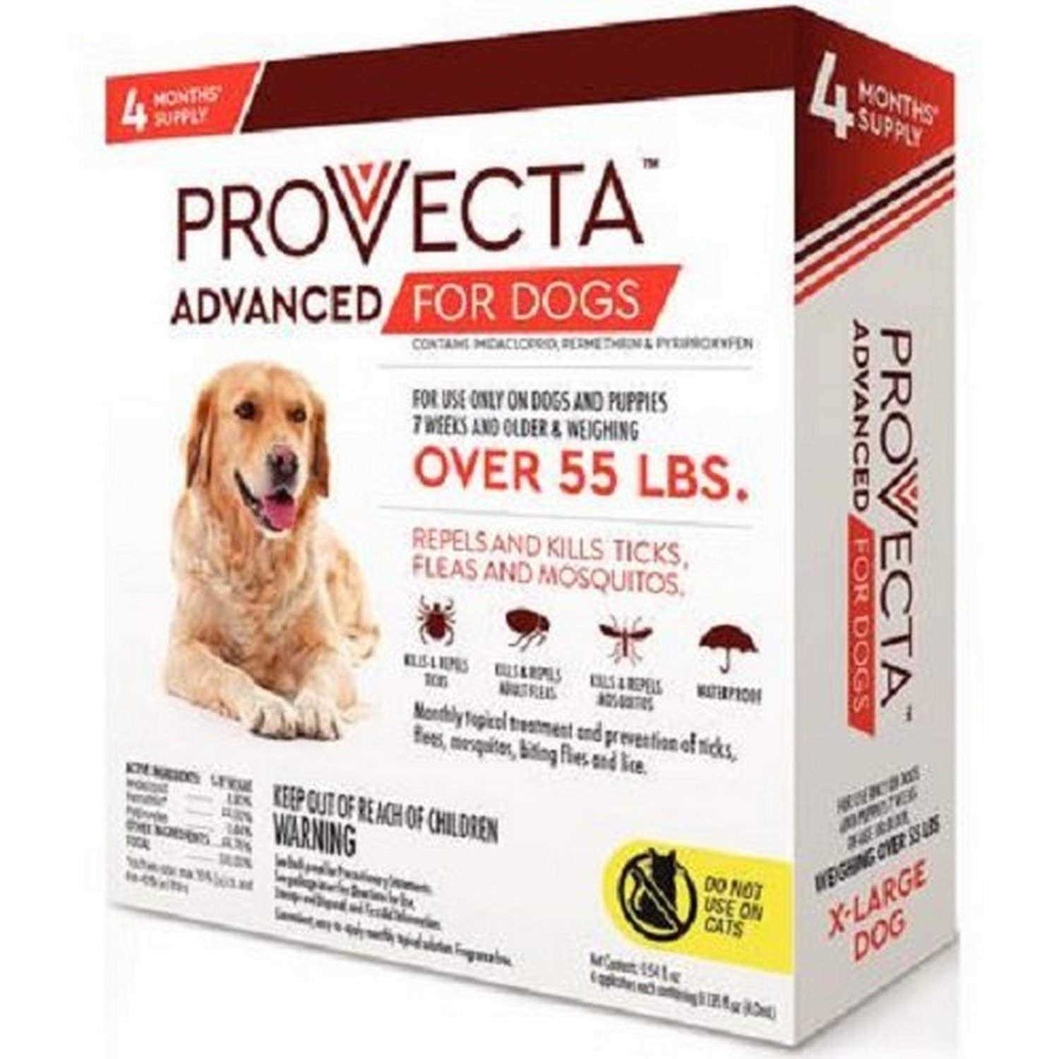 Provecta 4 Doses Advanced for Dogs