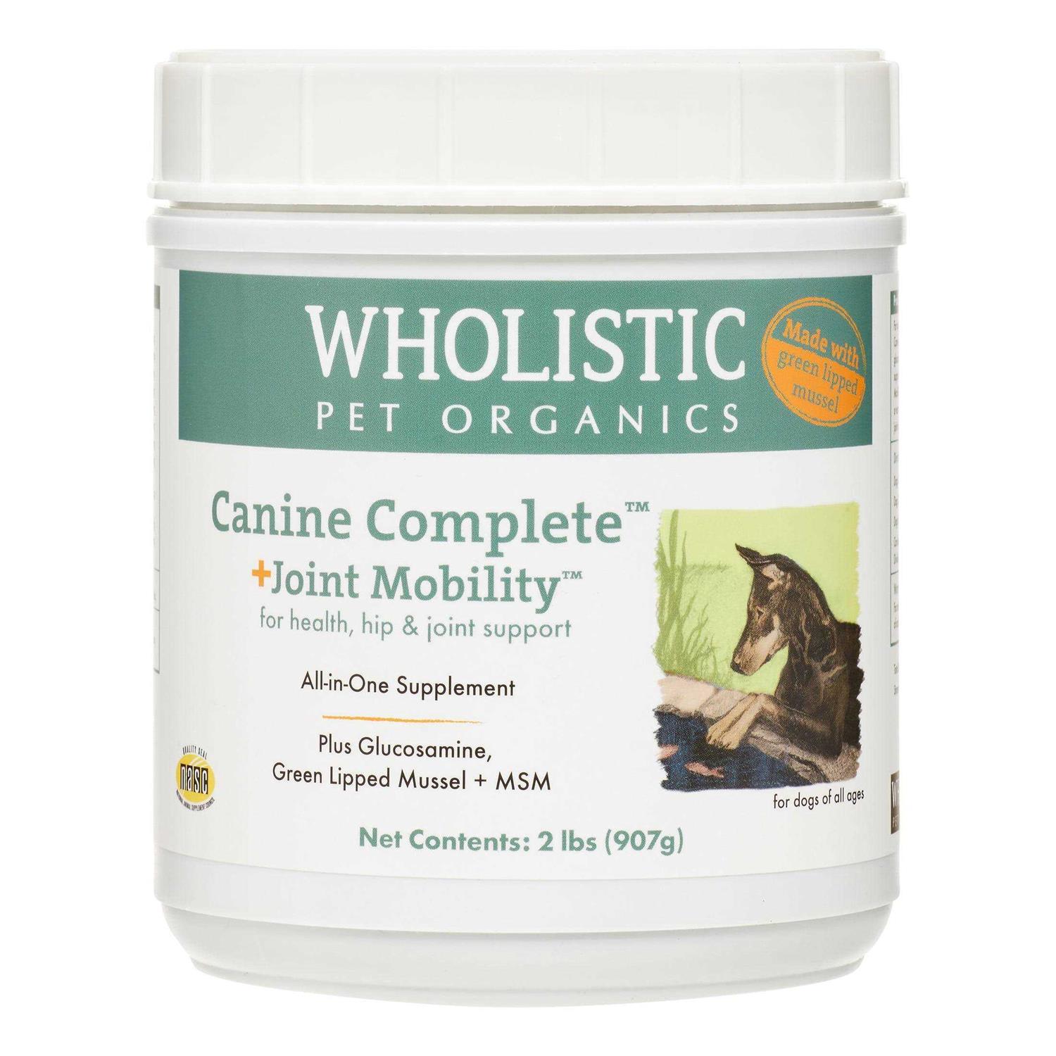 Wholistic Pet Organics Joint Mobility with Green Lipped Mussel