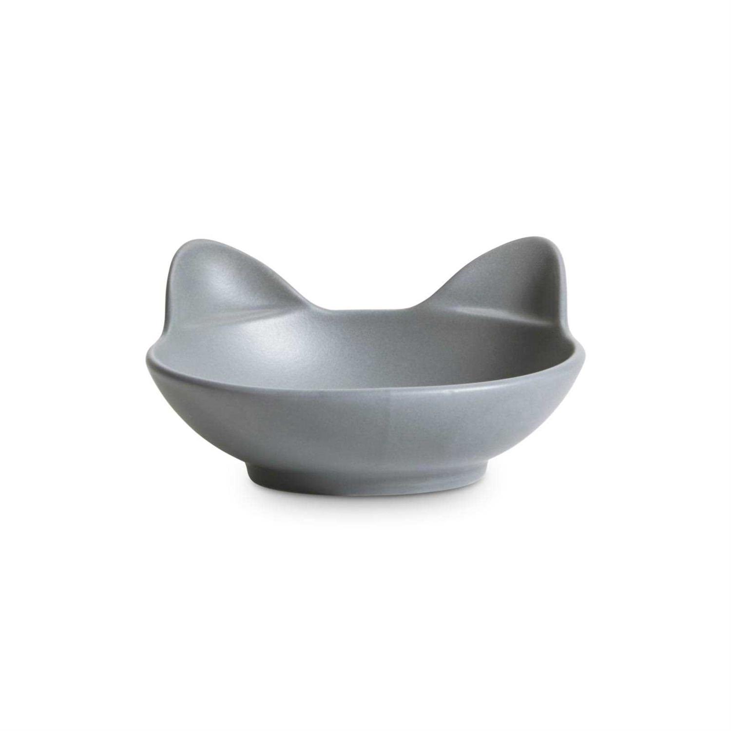 EveryYay Dining In Cat Head Ceramic Cat Bowl