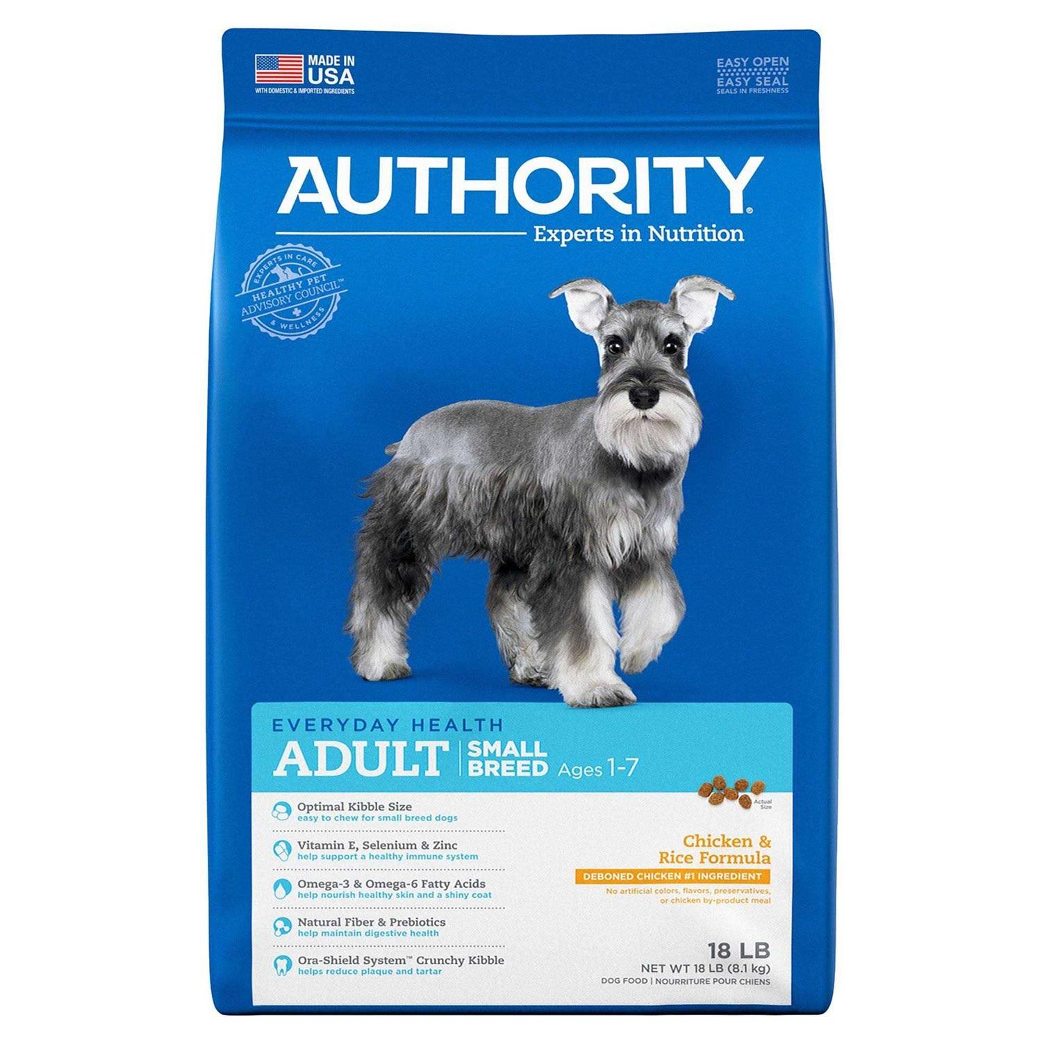 Authority Everyday Health Small Breed Adult Dry Dog Food