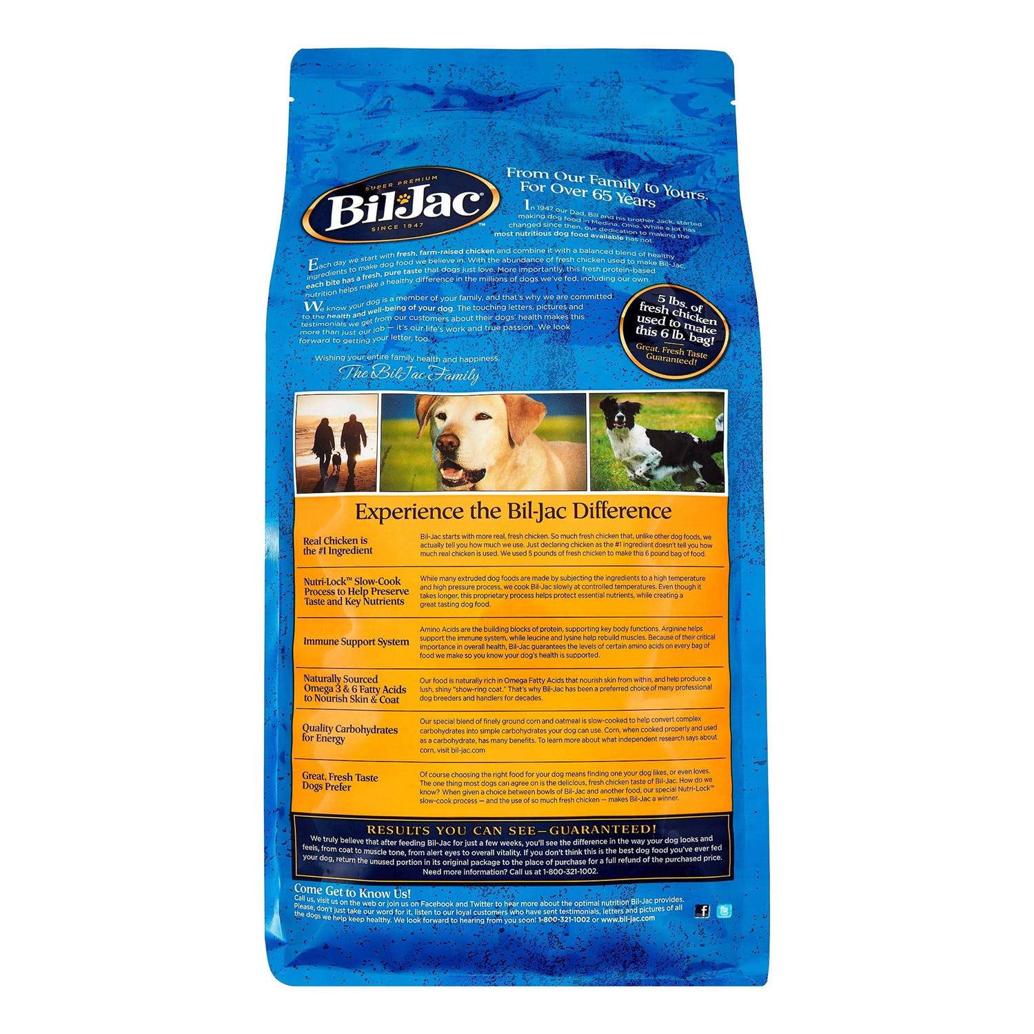 Bil-Jac Select Adult Dry Dog Food