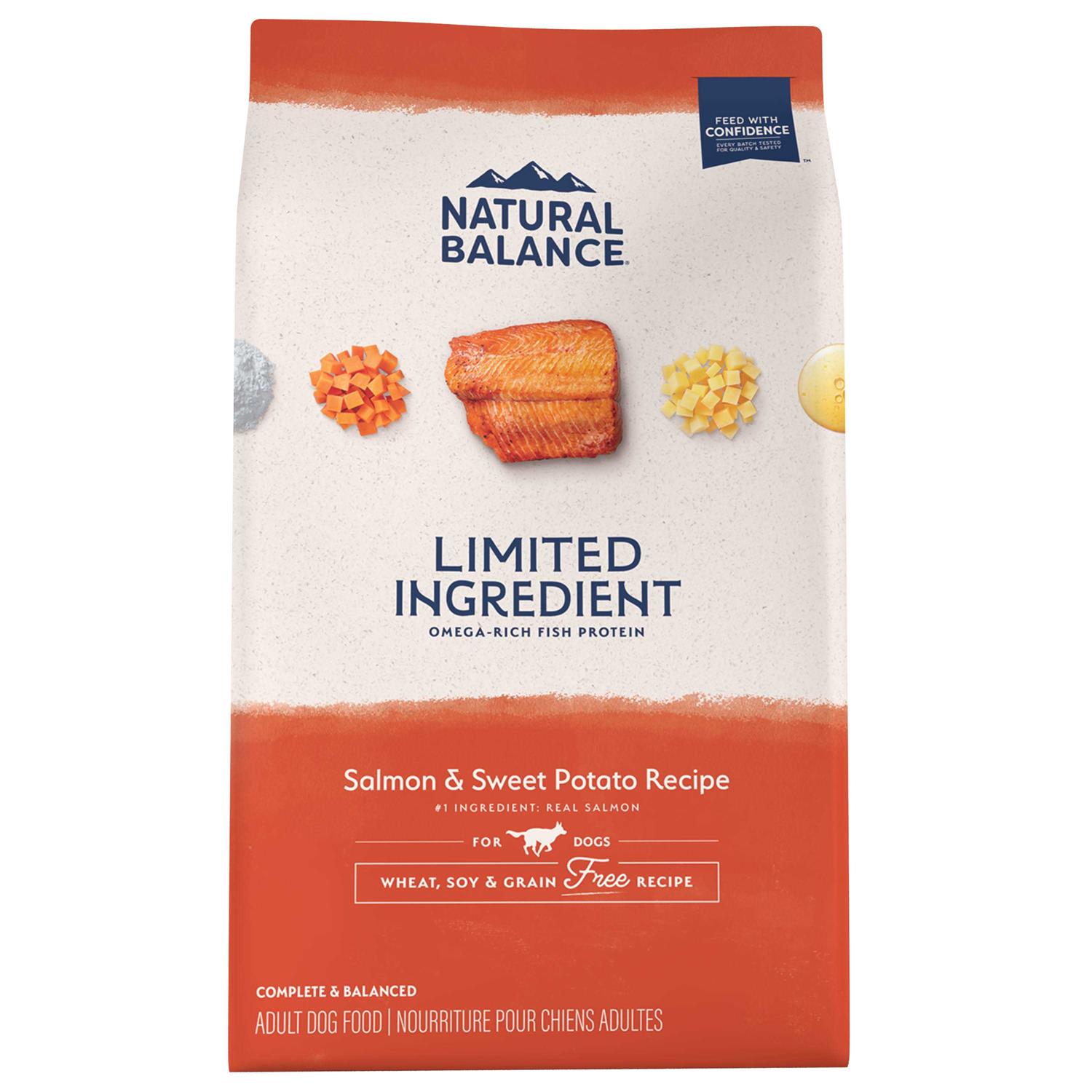 Natural Balance Limited Ingredient Diets Salmon Sweet Potato Formula Dry Dog Food