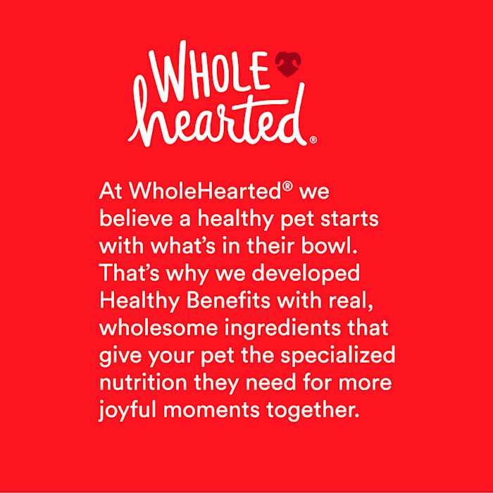 WholeHearted Grain Free All Life Stages Beef & Pea Formula Dry Dog Food