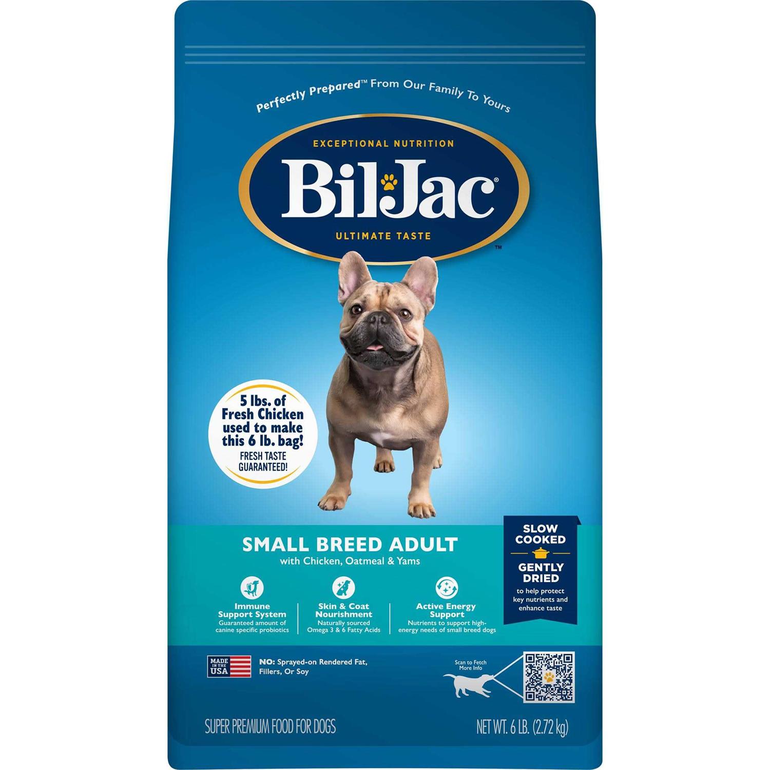 Bil Jac Small Breed Adult Dog Food