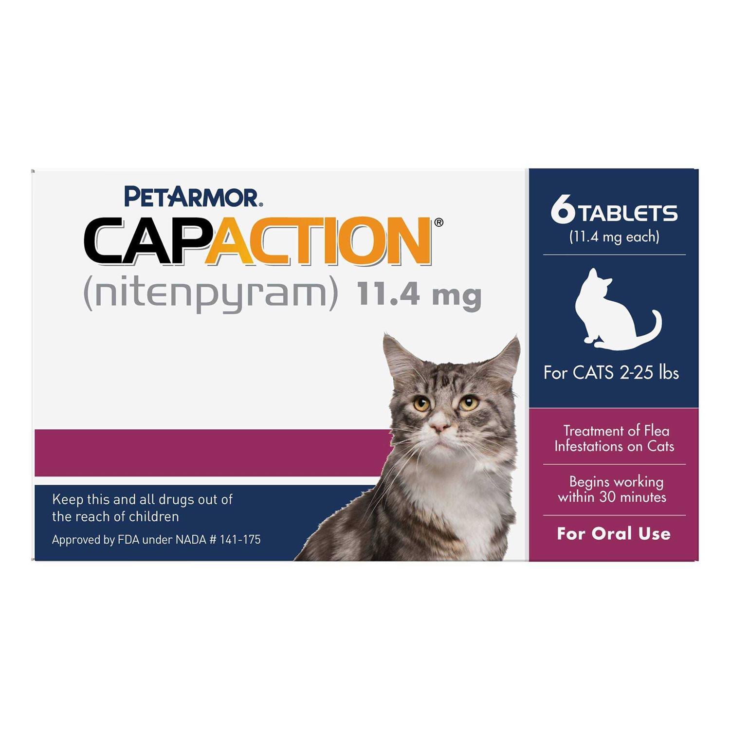 CapAction Flea Treatment for Cats