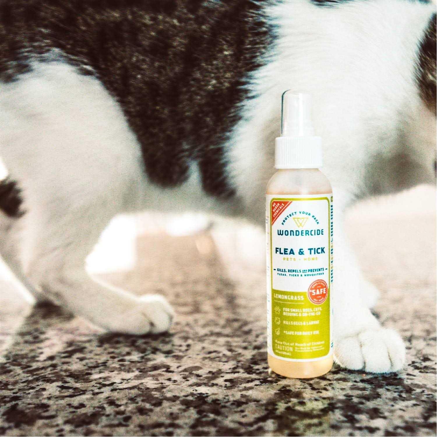 Wondercide Flea & Tick Spray Pets Home Rosemary