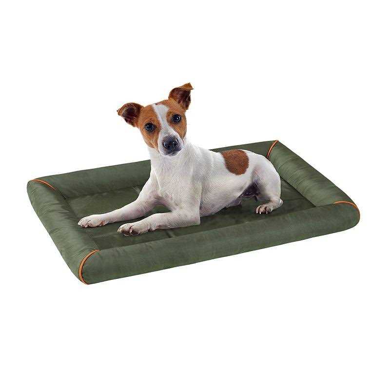 Friends Forever Bolster Dog Bed Rectangular Crate Pad