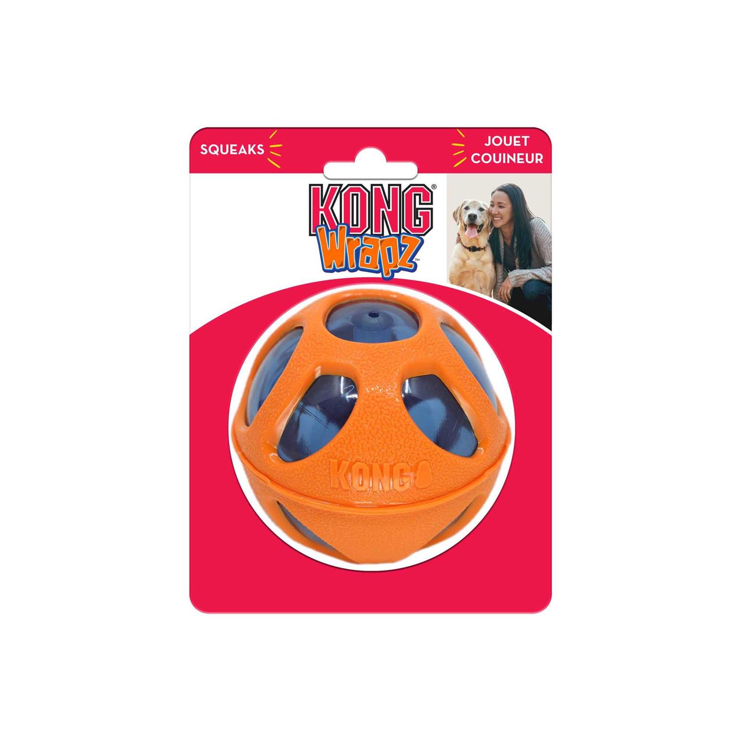 Kong Wrapz Ball Dog Toy