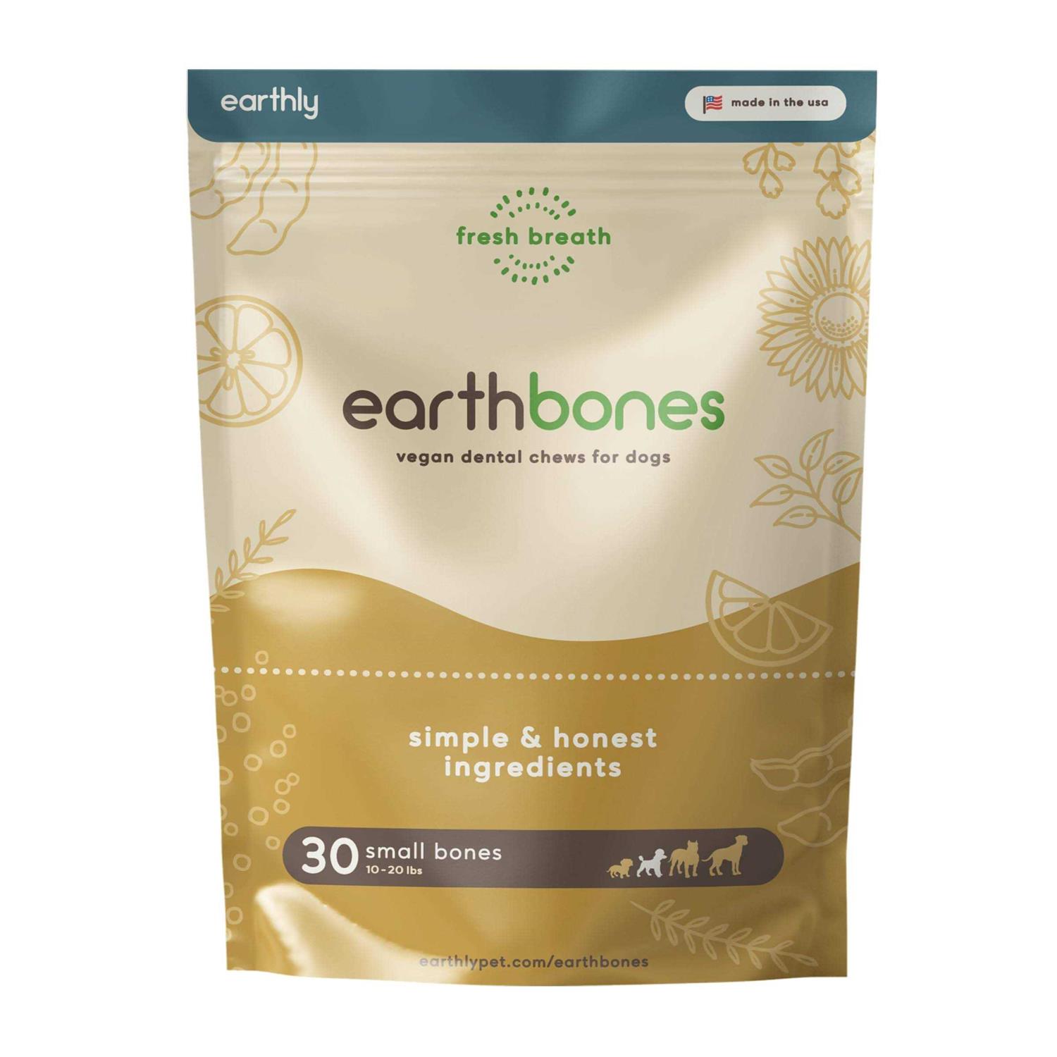 Earthbones Dental Chews for Dogs Bones