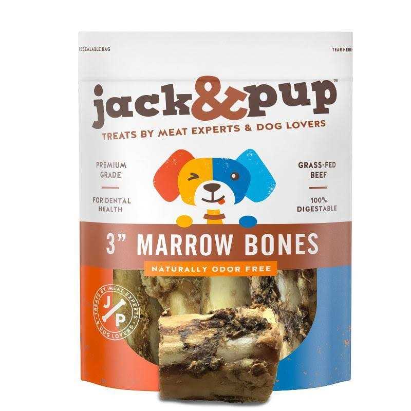 Jack & Pup Roasted Beef Marrow Bone Dog Treats