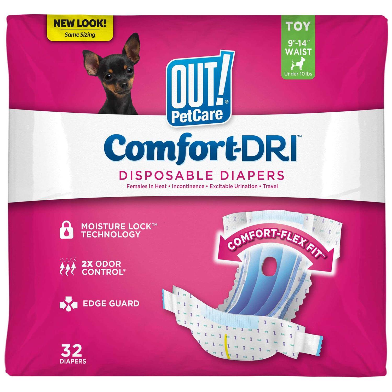 Out! Disposable Female Dog Diapers