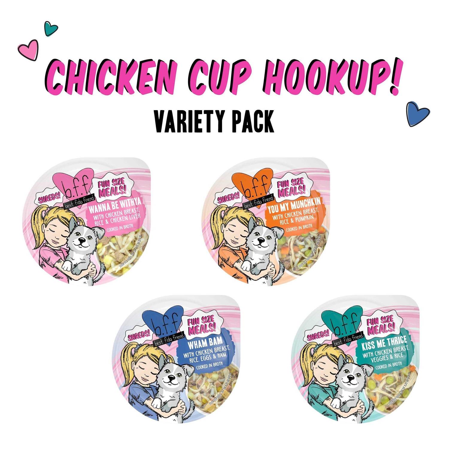 Weruva Best Fido Friend Fun Size Meals Chicken Cup Hookup