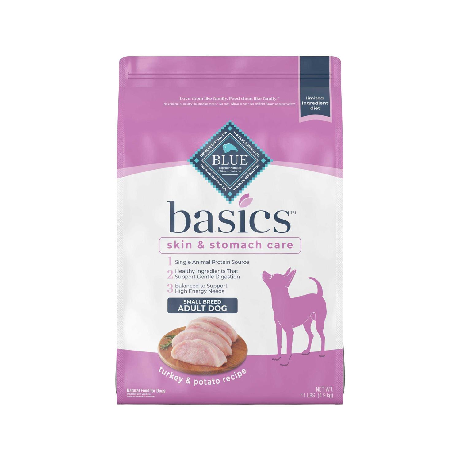 Blue Buffalo Basics Turkey & Potato Small Breed Dry Dog Food