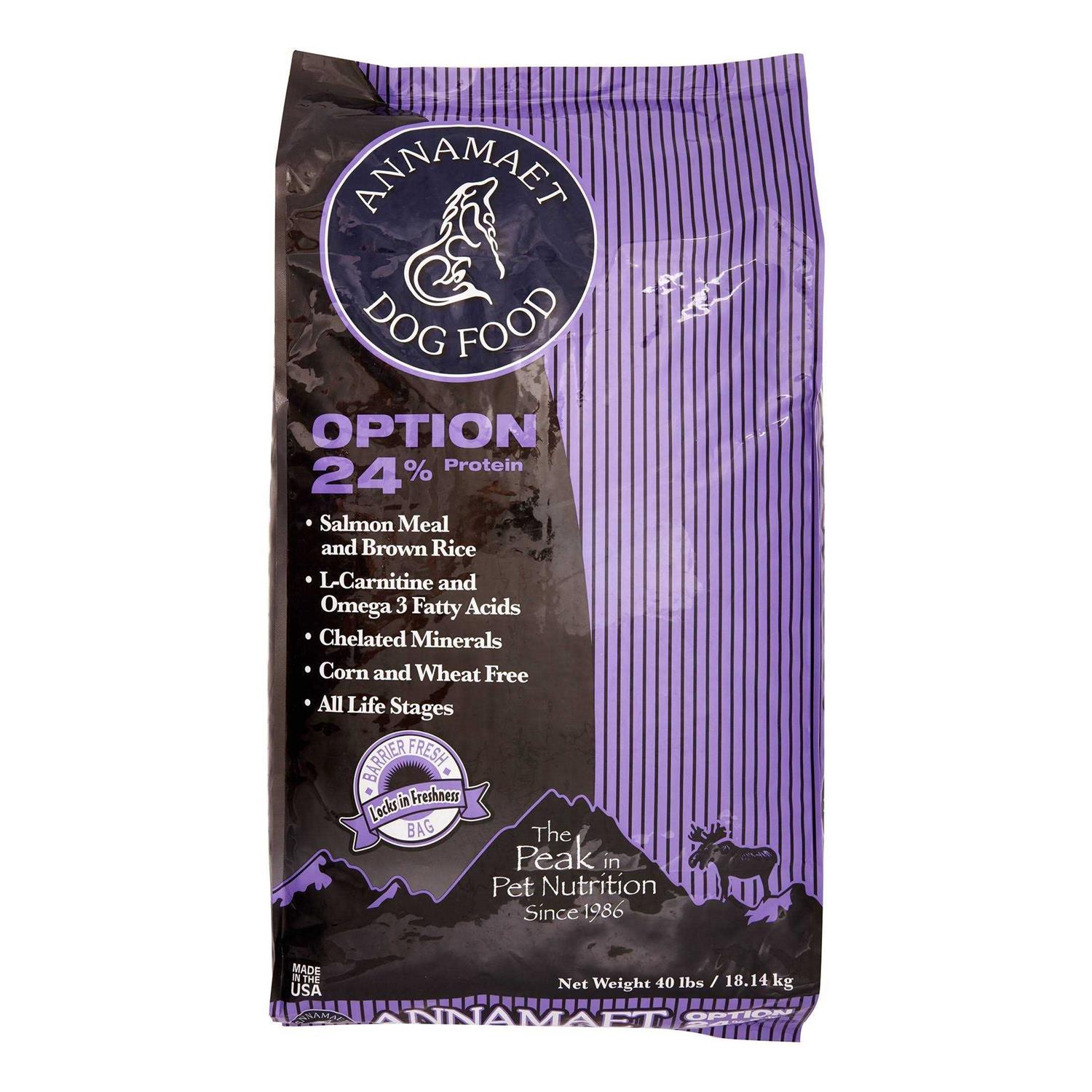 Annamaet 24% Option Dry Dog Food
