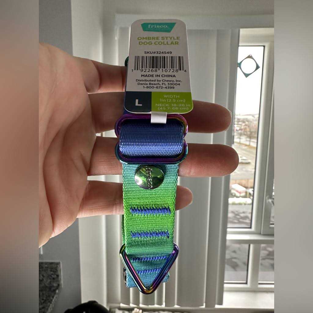 Frisco Ombre Style Dog Collar