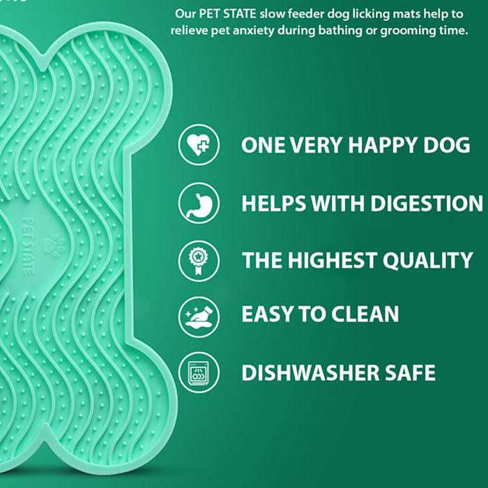 Tarvos Silicone Dog Licking Mat 0.58 L X 0.58 W X 0.49 H