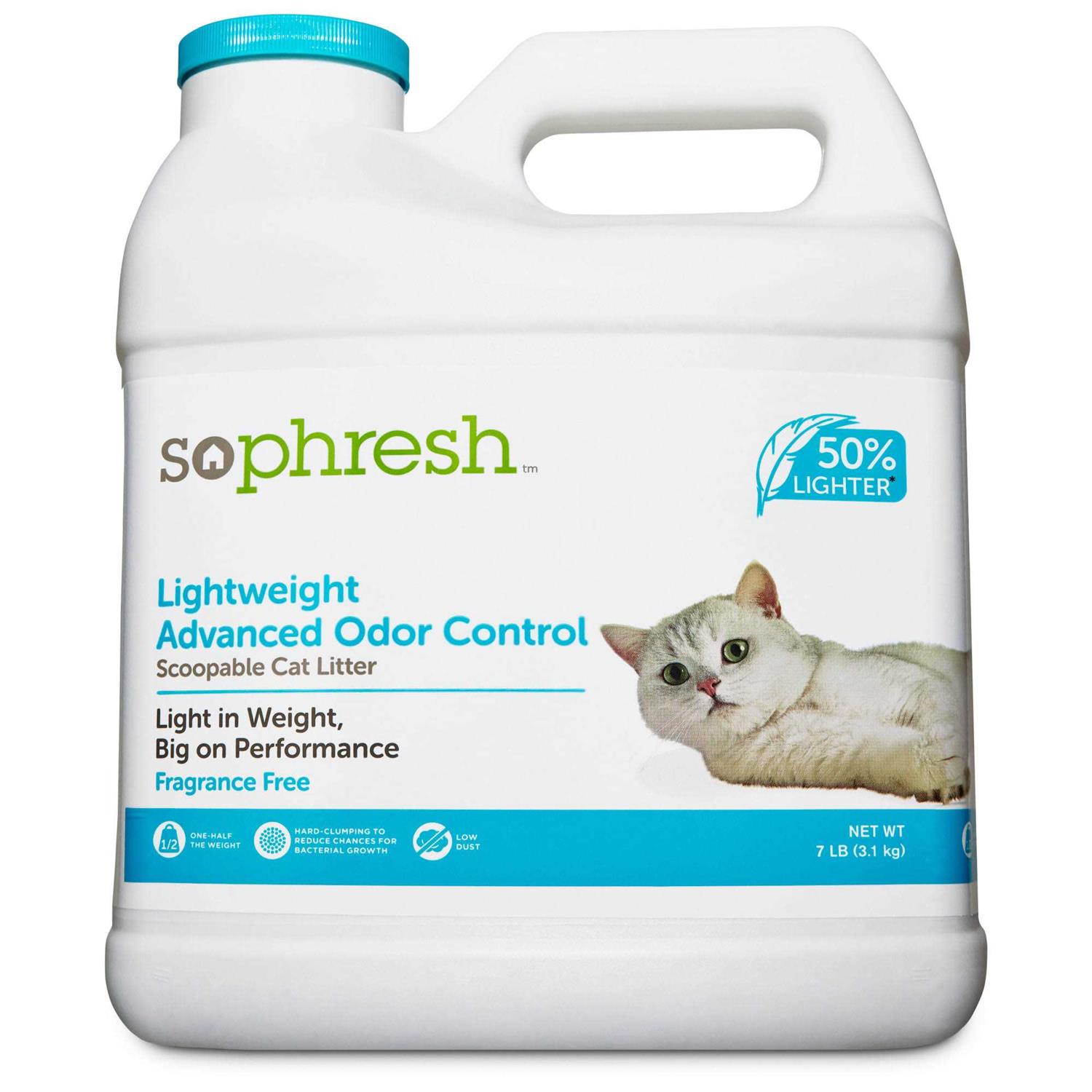 So Phresh Lightweight Advanced Odor Control Cat Litter