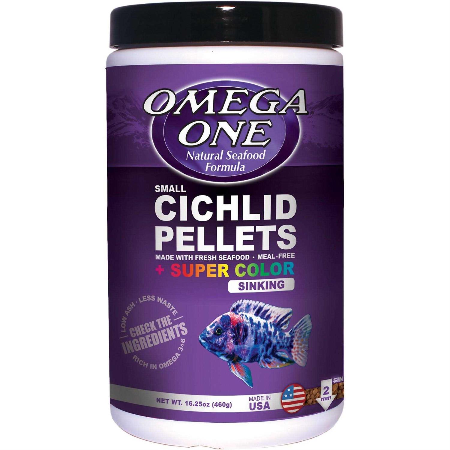 Omega One Super Color Sinking Cichlid Pellets