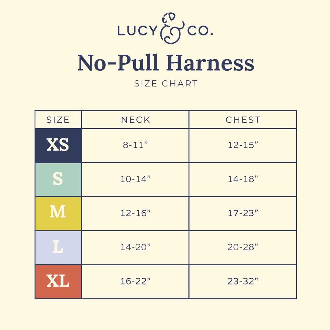 Lucy & Co. No-Pull Neoprene Dog Harness