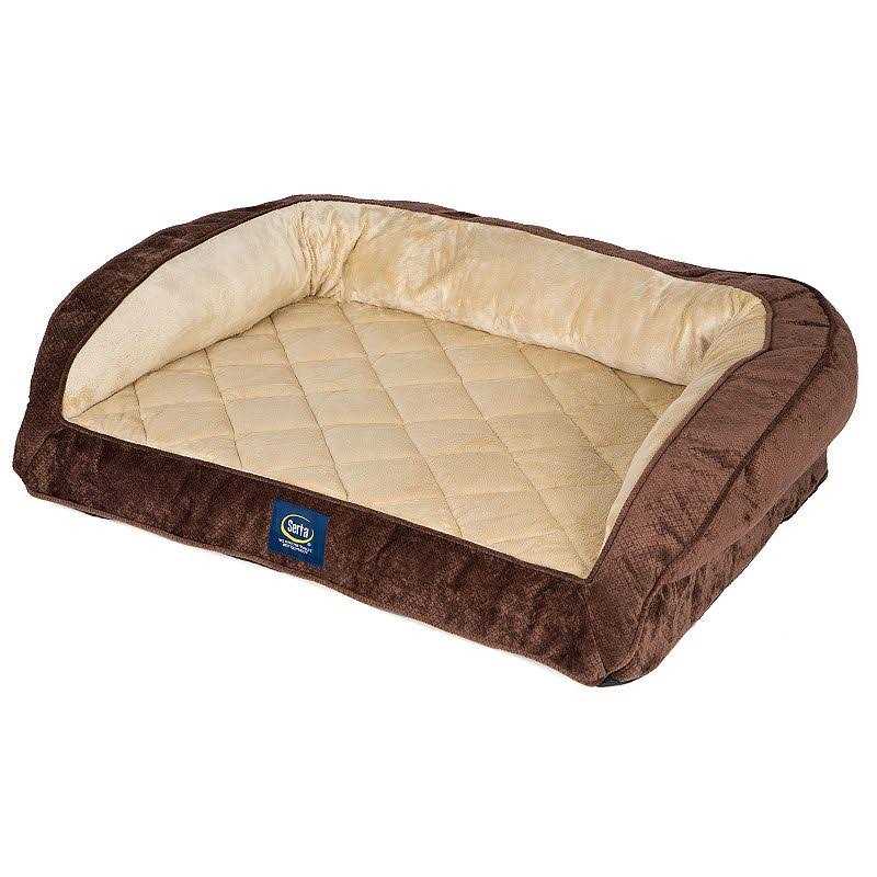 Serta Ortho Quilted Couch Pet Bed