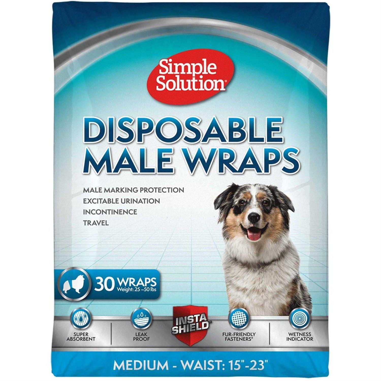 Simple Solution Disposable Male Wraps