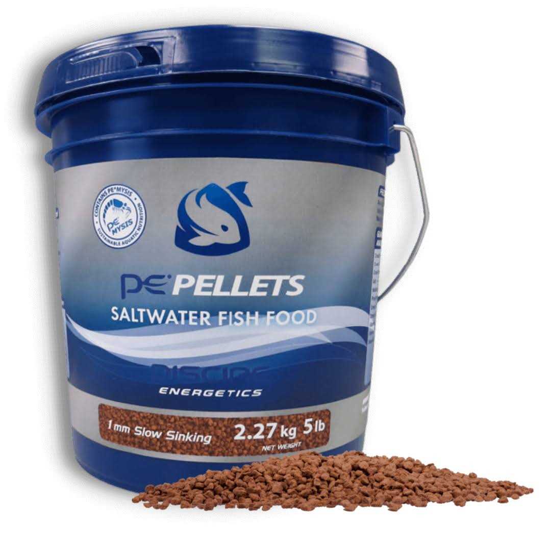 Piscine Energetics PE Pellets Saltwater Fish Food