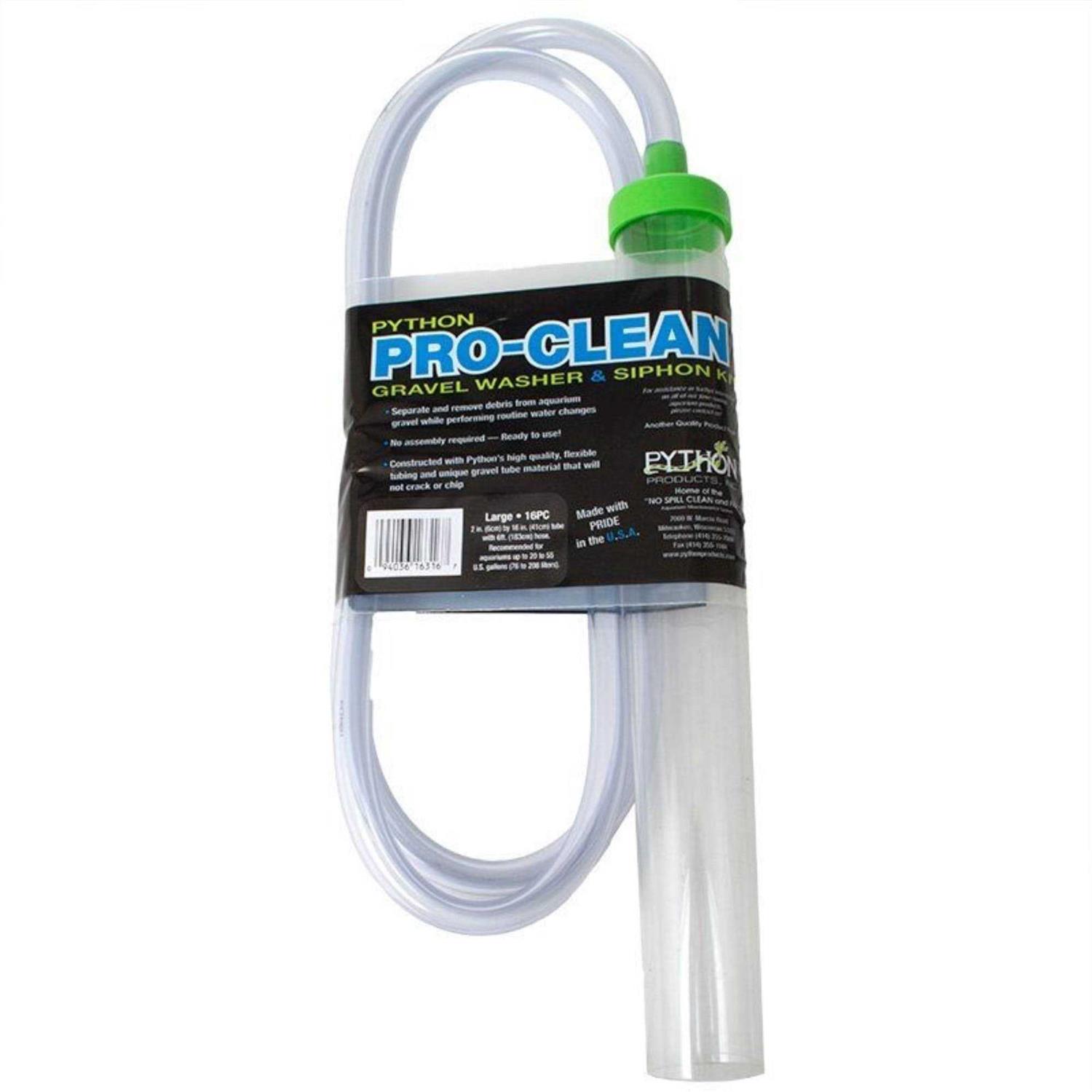 Python Pro-Clean Gravel Washer Siphon Kit
